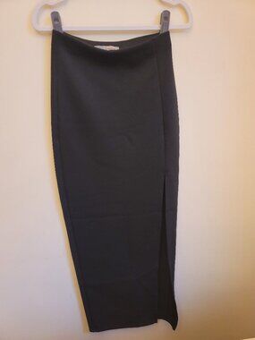 High Slit Long Skirt - Size S